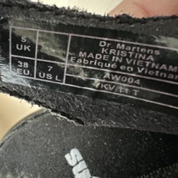 Dr. Martens Kristina Womens Black Gladiator Leather Sandals Size 7 SB04 - Picture 8 of 8